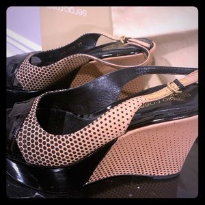 Sergio Rossi wedge Sandals